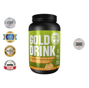 Gold Nutrition Gold drink 1000 g pomeranč expirace